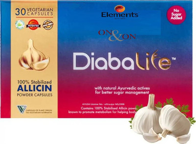 Elements Diabalife 30 Vegetarian Capsules(30 Capsules)