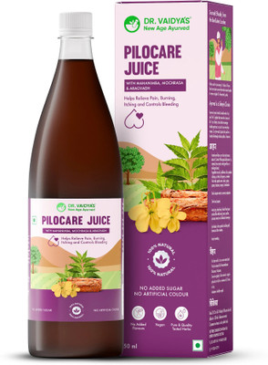 DR. VAIDYA'S Dr. Vaidya’s Pilocare Juice| Effective Relief from Piles Pain | 950ml(Pack of 1)(950 ml)