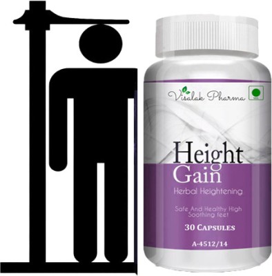 visalak pharma Height Gain Ayurveda Speed Growth Maximizer Natural & Ayurvedic cap-sules