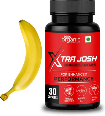 dial organic Xtra Power Stamina booster Capsule for men, Natural Energy, Stamina & Vitality(30 Capsules)
