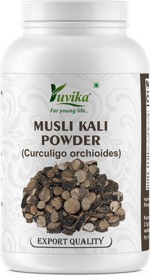 yuvika Musli Kali Powder - Curculigo Orchiodes - Black Musli(100 g)