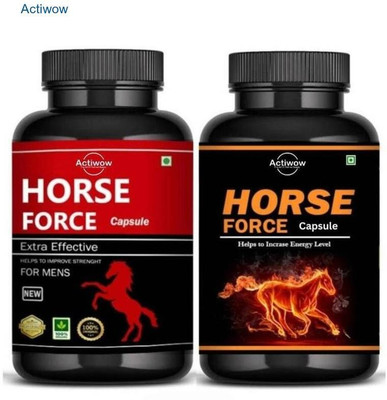 ACTIWOW Horse Force Capsule Stay charged all day long Row Horse40(30 Capsules)