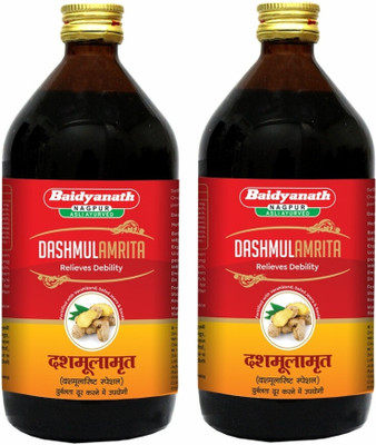 Baidyanath Dashmulamrita 450ml | Pack of 2 (Dashmul Amrita)(Pack of 2, 450 ml)