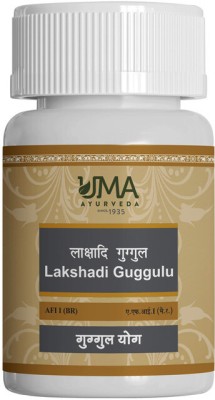 Uma Ayurveda Lakshadi Guggul 40 Tab Useful in Bone, Joint and Muscle Care Pain Relief(Pack of 3)