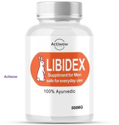 ACTIWOW Libidex Capsules Power Up Naturally, Live Fully(30 Capsules)