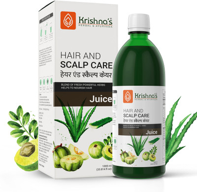 Krishna's Herbal & Ayurveda Hair & Scalp Care Juice(1000 ml)