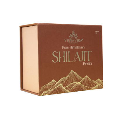Veena Veda Pure Himalayan Shilajit Resin Booster for Performance, Power, Stamina, Strength(20 g)