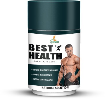 grinbizz Best Health Capsule Weight Gainers/Mass Gainers, Improved Strength/Muscle Growth