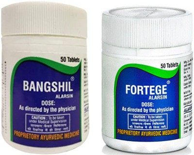 ALARSIN BANGSHIL 50 TAB + FORTEGE 50 TAB(Pack of 2)