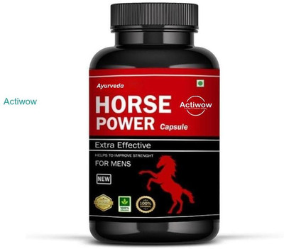 ACTIWOW Horse Power Capsule Recharges energy & confidence DFR40(30 Capsules)