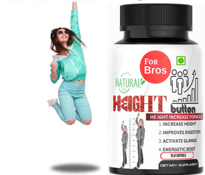 forbros Body Growth Support Increase Height Supplement Capsules(15 Capsules)