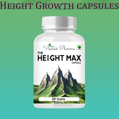 visalak pharma The Height Max- 30 veg capsules Increase Height, Boost Confidence