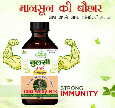 Gunmala Enterprises Tulsi Ark Liquid - 500 ml. Pack Of 1(500 ml)
