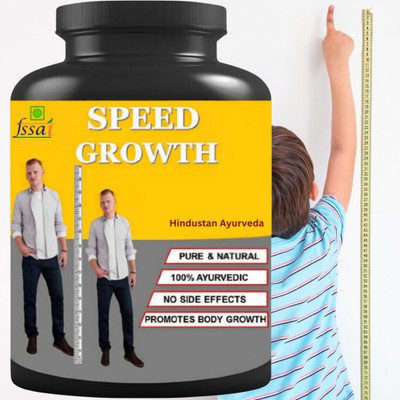 Hindustan Ayurveda SPEED GROWTH | Natural Formula for Height(30 Capsules)