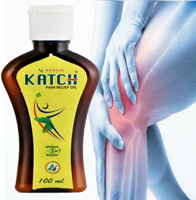 Masolin Herbal Katch Pain Relief Oil 100ml. Liquid(100 ml)