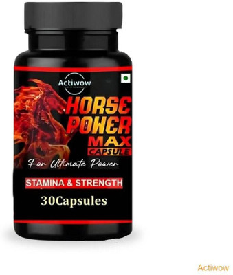 Horse Power Max Capsules Endurance Backed by Herbal Power X09(30 Capsules)