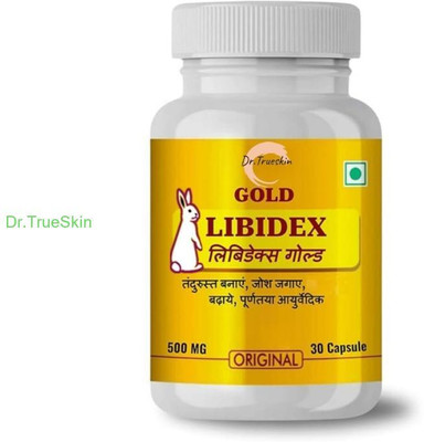 Dr.TrueSkin Libidex Gold Capsules Max Strength Daily Use Premium Boost(30 Capsules)