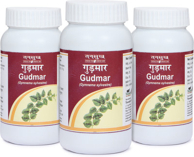 Tansukh Gudmar Powder, Gudmar Patra Churna (100g x 3) Pack | Gymnema sylvestrae Powder | Ayurvedic Remedy for Diabetes | Madhumeh(Pack of 3, 300 g)