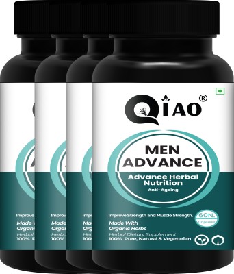 Qiao Men Advance Wellness Power Capsule For Men _ Good For Health _ Stress Reliefe(Pack of 4)
