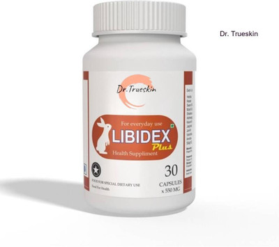 Dr.TrueSkin Libidex Capsules - Men's Energy & Performance Enhancer(30 Capsules)