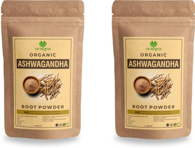 Tanyatrapt Premium Ashwagandha Root Powder Supports Anxiety & Stress (2 x 100g)(Pack of 2, 200 g)