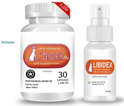 libidex Capsule & Oil Energizing Herbal Blend X11(30 Capsules)