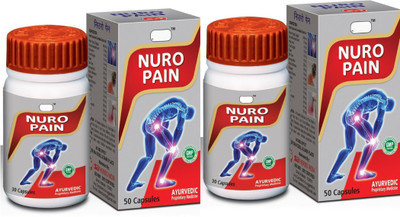 vedazone Natural Relief from Arthritis, Back Pain & Joint pain Capsules(2 x 30 Units)