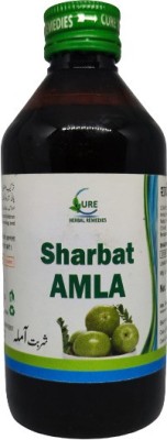 Cure Herbal Sharbat Amla (200ml) (Pack Of 4)(Pack of 4)