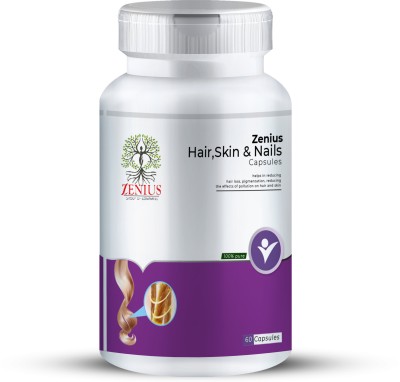 Zenius Multivitamin Hair Skin Nails Capsule for Energy Booster and Multivitamin Capsul