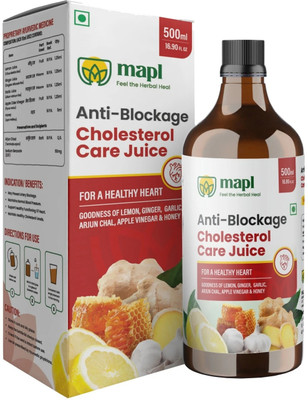 MAPL Cholesterol Care Juice,Helps Controlling Cholesterol & Anti Blockage heart Juice(500 ml)