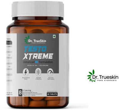Dr.TrueSkin Testo Xtreme with stamina wellness daily mix(60 Tablets)