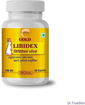 Dr.TrueSkin Libidex Gold Capsules Strength Support Vitality Endurance(30 Capsules)