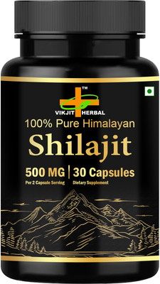 VIKJIT HERBALS SHILAJIT CAPSULES(30 Capsules)