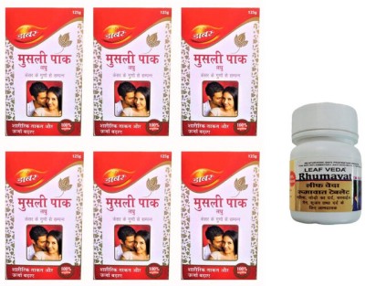 Dabur musli pak For stamina With Leaf Rhumawat 20 Tab(Pack of 7)