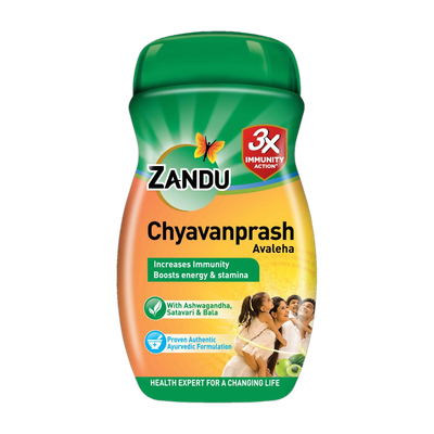 ZANDU Chyawanprash Avaleha 455 g | Scientifically proven immunity booster(455 g)
