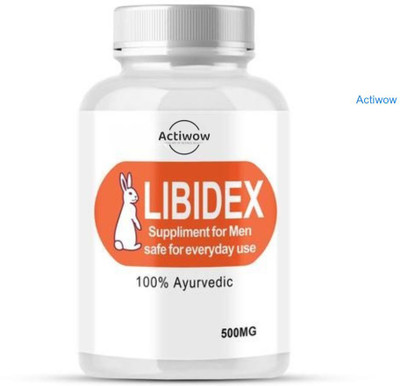 ACTIWOW Libidex Capsules Plant-Based Power for Today’s Demands(30 Capsules)