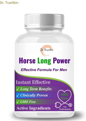 Dr.TrueSkin Horse Long Power Capsule For Men’s Inner Strength(30 Capsules)
