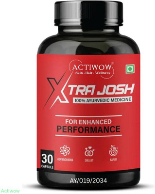 ACTIWOW Xtra Josh Capsules for Peak Power(30 Capsules)