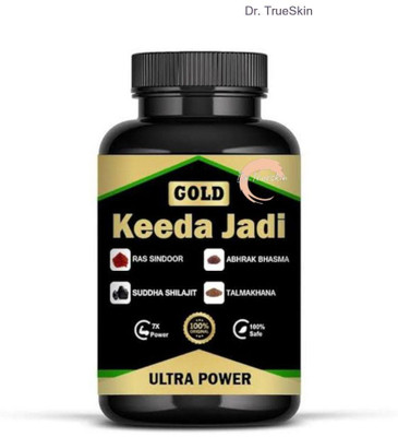 Dr.TrueSkin Keeda Jadi Gold Capsule Herbal Boost for Stamina(30 Capsules)
