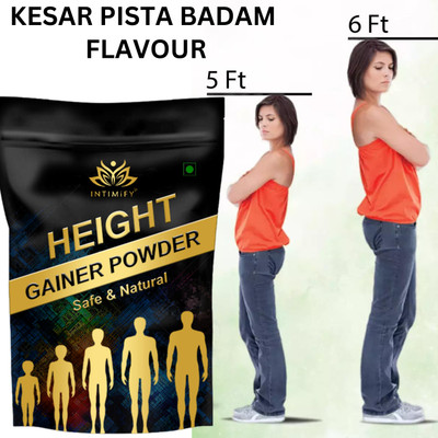 INTIMIFY Height Increase Medicine With Ashwagandha & Shatavari, Height Growth Supplement(300 g)