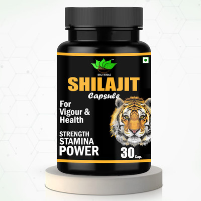BIRJI HERBALS SHILAJIT CAPSULES(30 Capsules)