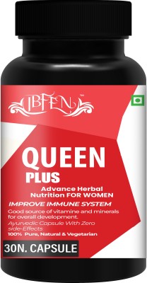 IBFEN Queen Plus Health Immunity Energy Capsule For Women | Imroves Strength & Power