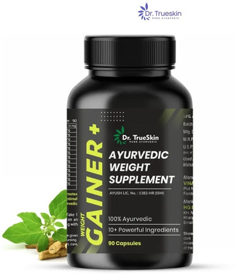Dr.TrueSkin Weight Gainer+ Capsules Herbal Recovery Formula 90CAPS(90 Capsules)