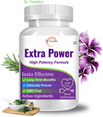 Dr.TrueSkin Extra Power Capsules With High Strength Herbal Mix A01(30 Capsules)
