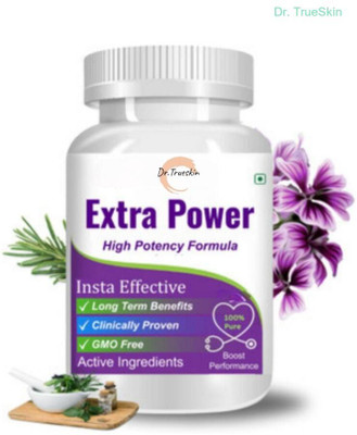 Dr.TrueSkin Extra Power Capsules With Peak Vitality Herbs(30 Capsules)