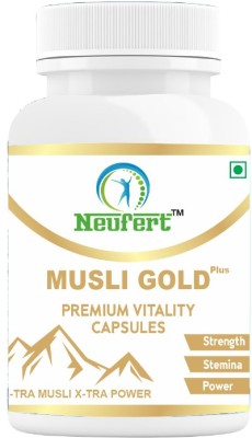 Neufert MUSLI GOLD PLUS PREAMIUM VITALITY CAPSULE(Pack of 2)