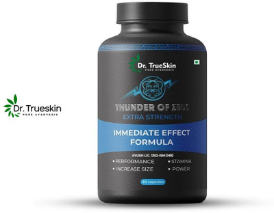 Dr.TrueSkin Thunder Of Zeus with stamina booster formula(30 Capsules)