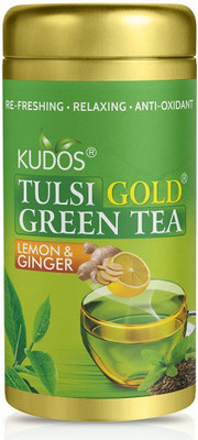 KUDOS Tulsi Lemon & Ginger Green Tea(100 g)