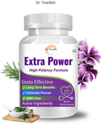 Dr.TrueSkin Extra Power Capsules For Increased Vitality and Strength A01(30 Capsules)