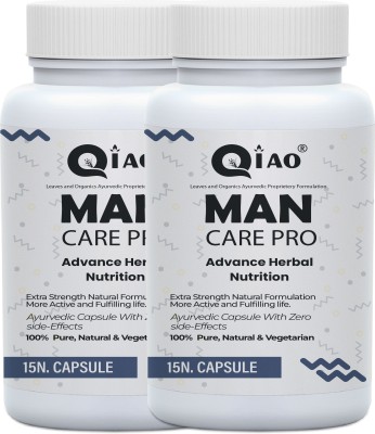 Qiao Man Care Health Power Capsule For Men ' Realize Your Power & Stay Stress Free(Pack of 2)